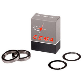Cema jeu de roulements pour interlock 86386 rotor30 acier noir