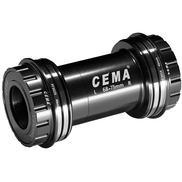 CEMA -konsoler PF30 Shimano SG3 -belagd keramisk svart