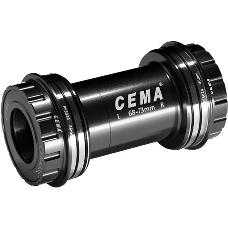 Boitier de pédalier Cema PF30 Shimano SG3 revêtement céramique noir