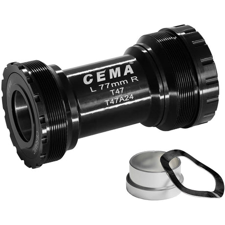 Boitier de pédalier Cema T47a SRAM GXP SG3 revêtement céramique noir