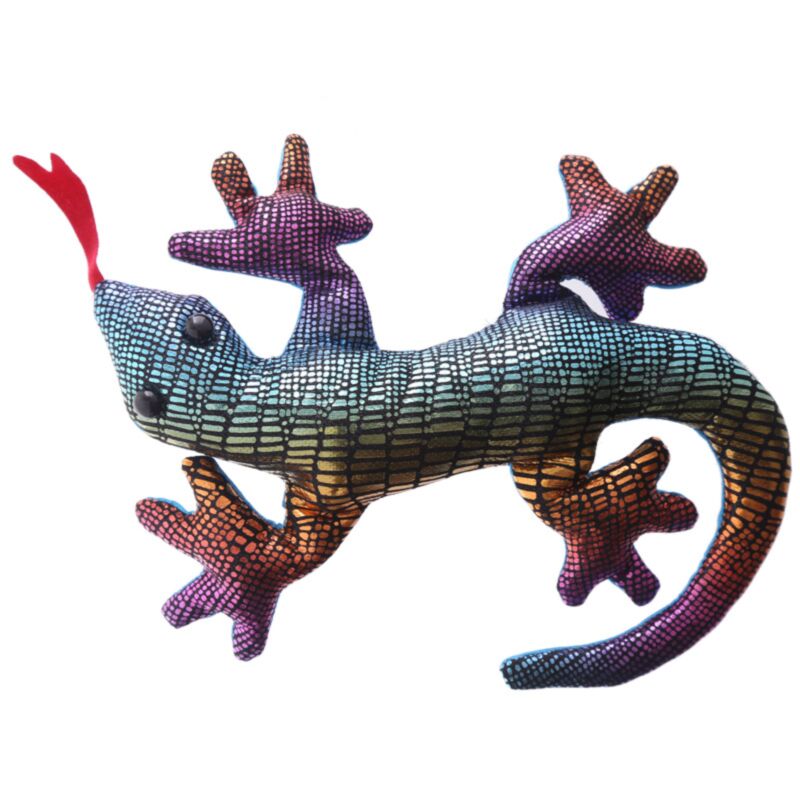 Peluches lézard gécko animaux de sable 15 cm