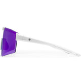 Lunettes Chpo Luca blanc bleu miroir