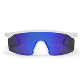 Lunettes Chpo lelle blanc bleu miroir