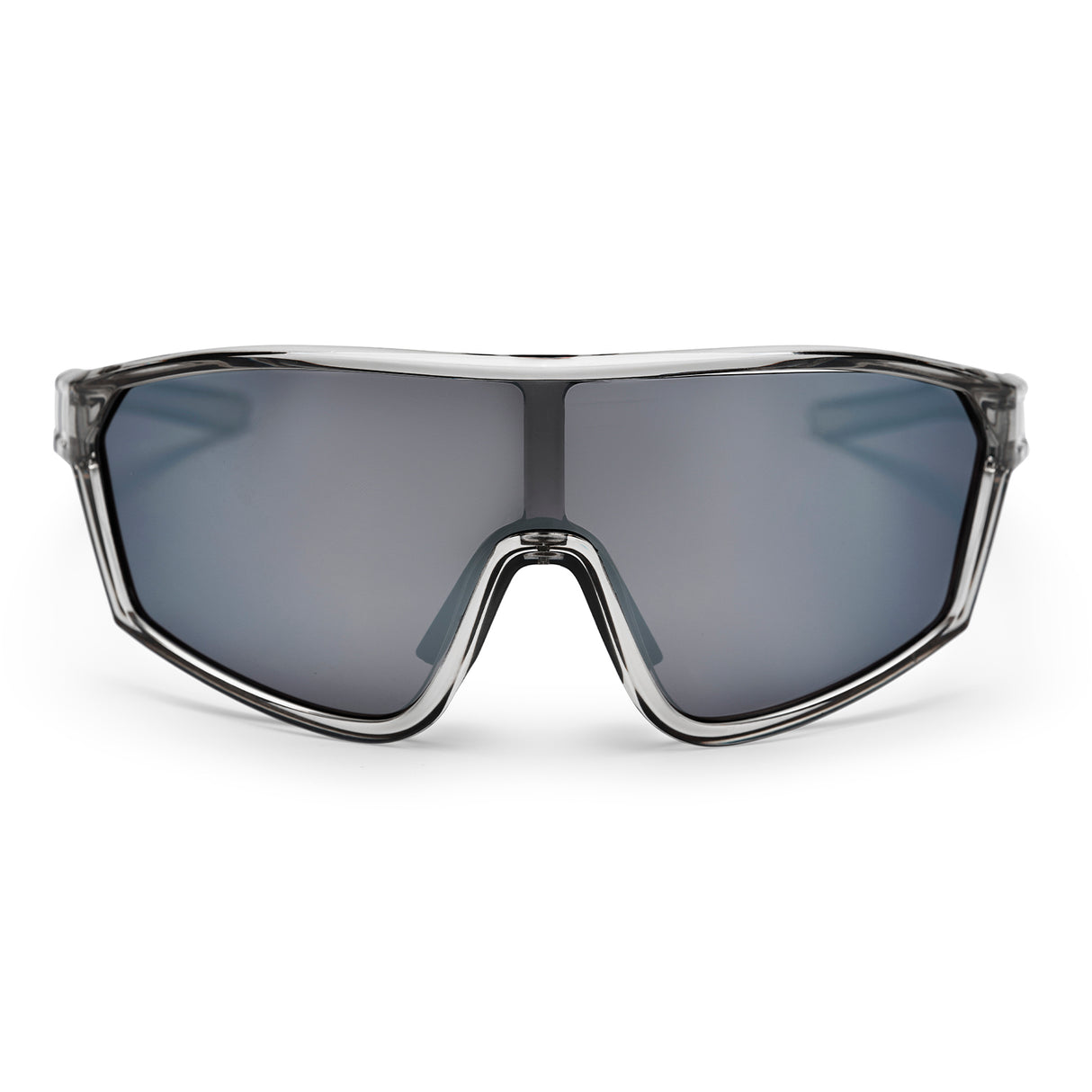 Lunettes Chpo Vinfred gris transparent miroir argenté