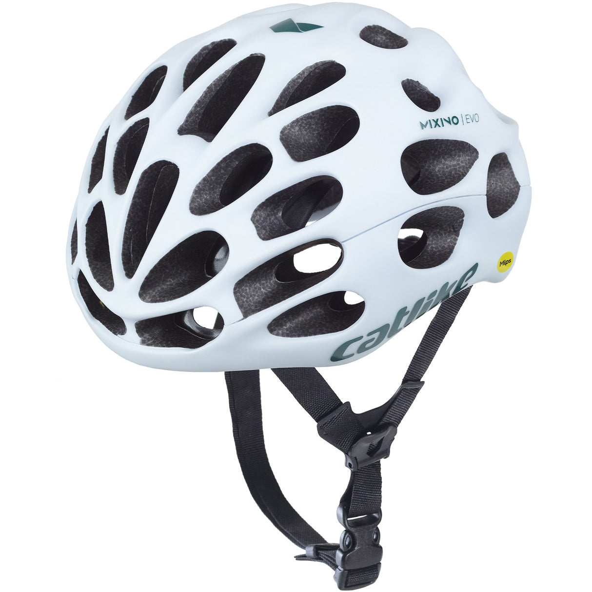 BUZAGLO Racehelm Mixino Evo MIPS Rozmiar M 55-57cm Gloss White