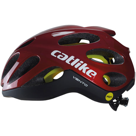 Casque de course Catlike Vento Mips taille S 52-54cm rouge métallisé