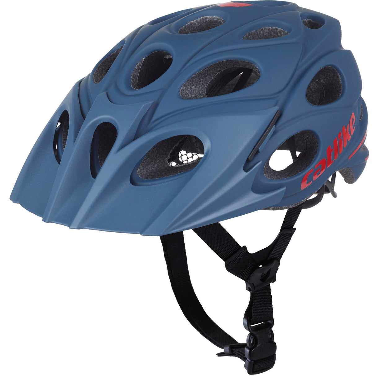 Catlike casque vtt feuille taille m 54-57cm bleu majolique