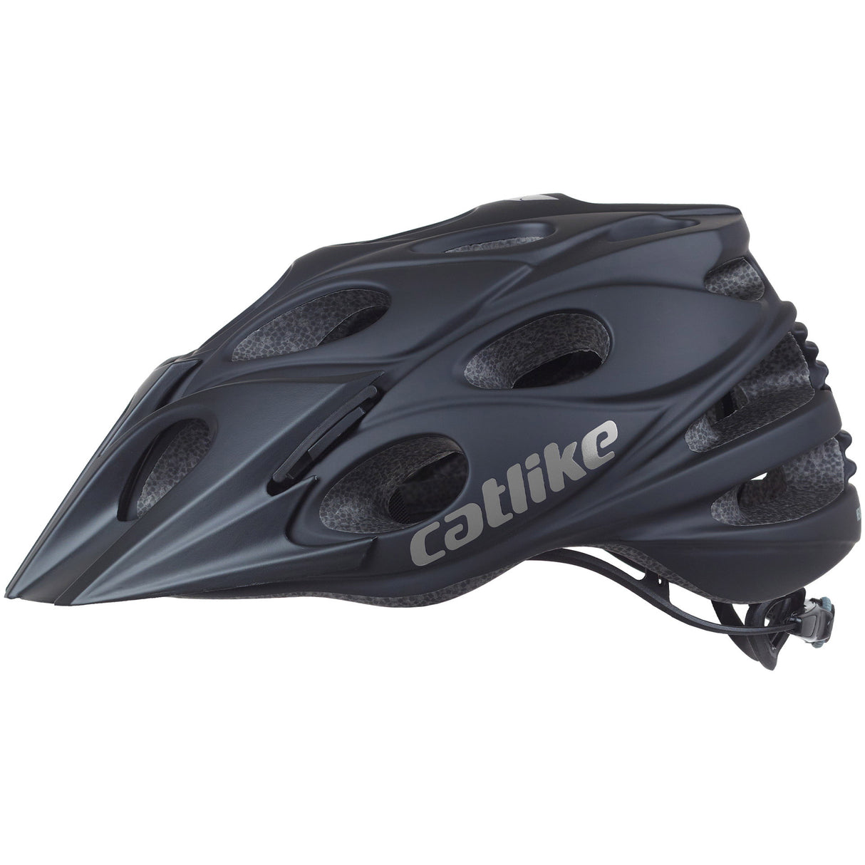 BUZAGLO MTB Helm Foglia dimensione M 55-57 cm Black di carbonio