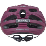 Catlike casque vtt feuille taille l 58-60cm bordeaux