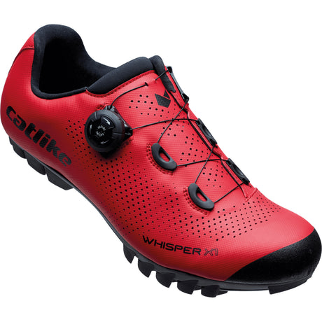 Catlike chaussures vtt murmure x1 vtt nylon taille 42 rouge