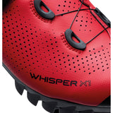 Scarpe buzaglo mtb sussurro x1 mtb di dimensioni in nylon 43 rosse