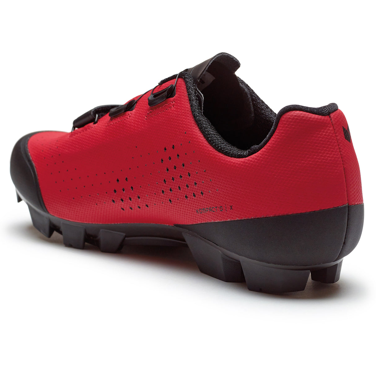 Zapatos buzaglo mtb kompact'o x1 tamaño de nylon 46 rojo