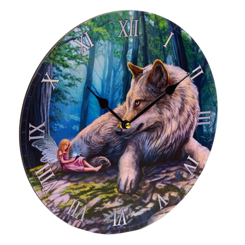 Horloge imprimée Lisa Parker contes de fées fée loup