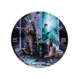 Horloge imprimée chaton de chat de bulle de Hubble de Lisa Parker