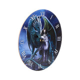 Horloge imprimée Lisa Parker Protector Magick Dragon Licorne