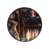 Horloge imprimée chats magiques de l'emporium Lisa Parker