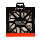 Disque de frein Elvedes primax e �160mm incl. 6 boulons noir argent