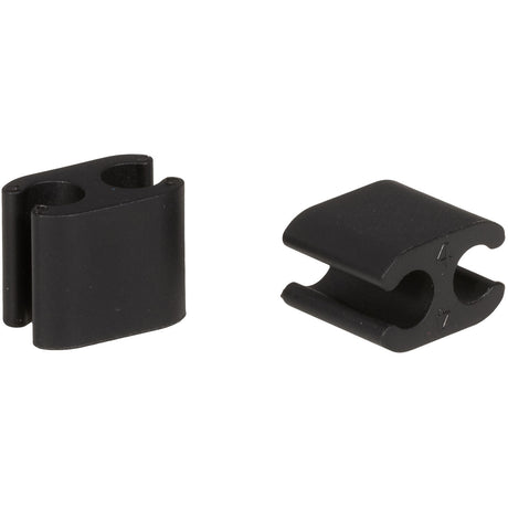 Elvedes serre-câbles duo 5.0 + 4.1 mm noir (10 pièces)