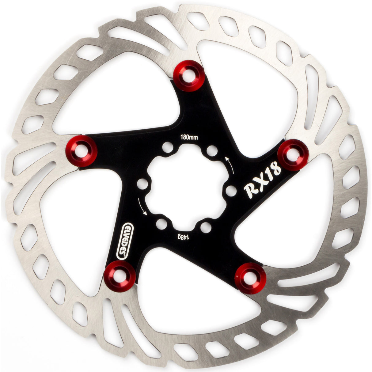 Elvedes RX18 Rotor flottant 180 mm 148g 6 trous + but2015207