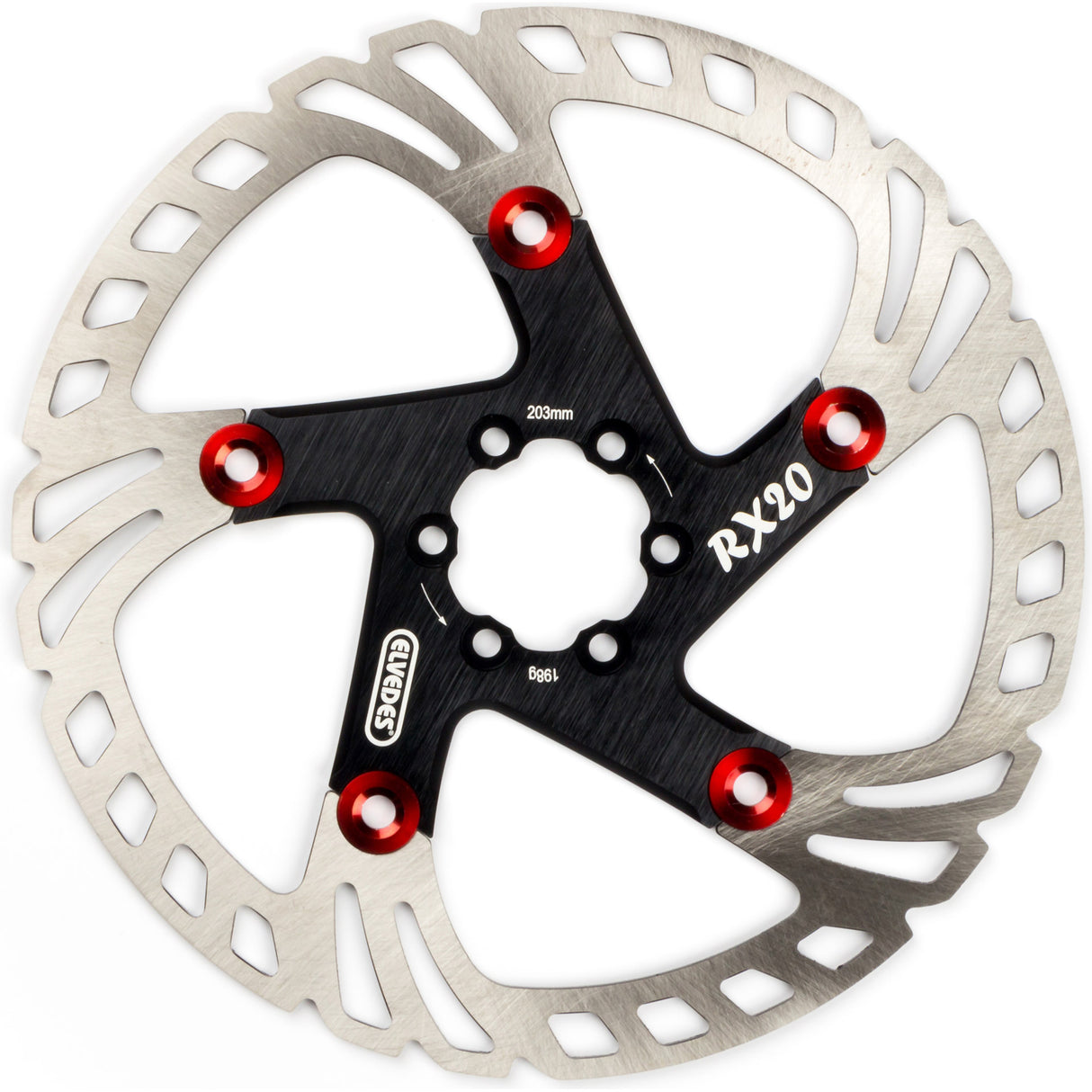 Elvedes Rx20 Rotor flottant 203 mm 198g 6 trous + but2015208