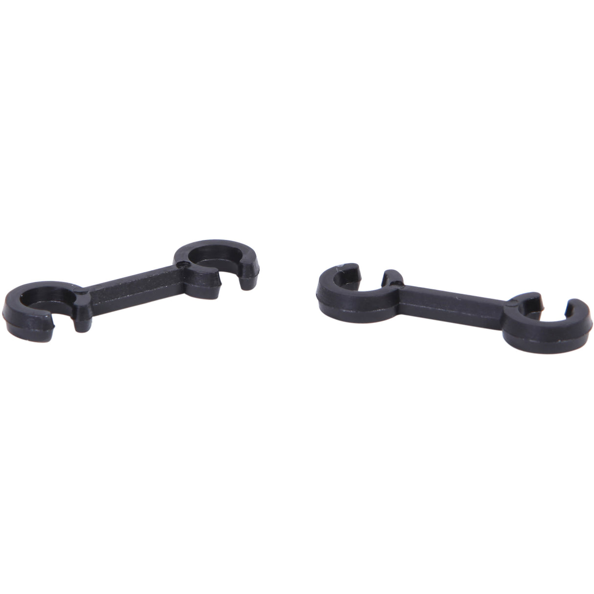 Clips de câbles Elvedes 4-5 mm PVC noir (100x) ELV2010020
