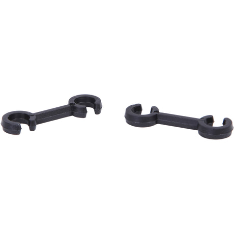 Clips de câbles Elvedes 4-5 mm PVC noir (100x) ELV2010020