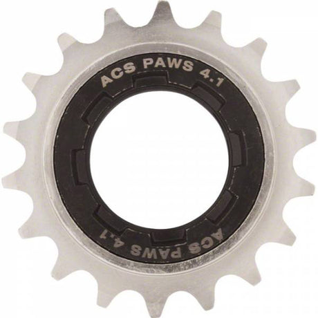 Acs roue libre bmx 18t 3 32 pattes 4.1 bsa nickel noir