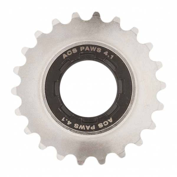 Acs roue libre bmx 22t 3 32 pattes 4.1 nickel noir