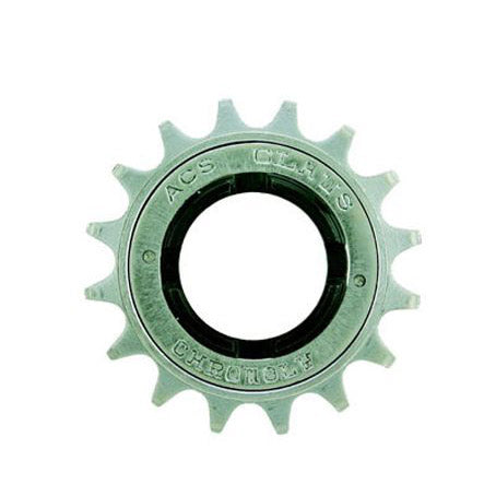 Acs roue libre bmx 18t 3 32 griffes chromée bsa
