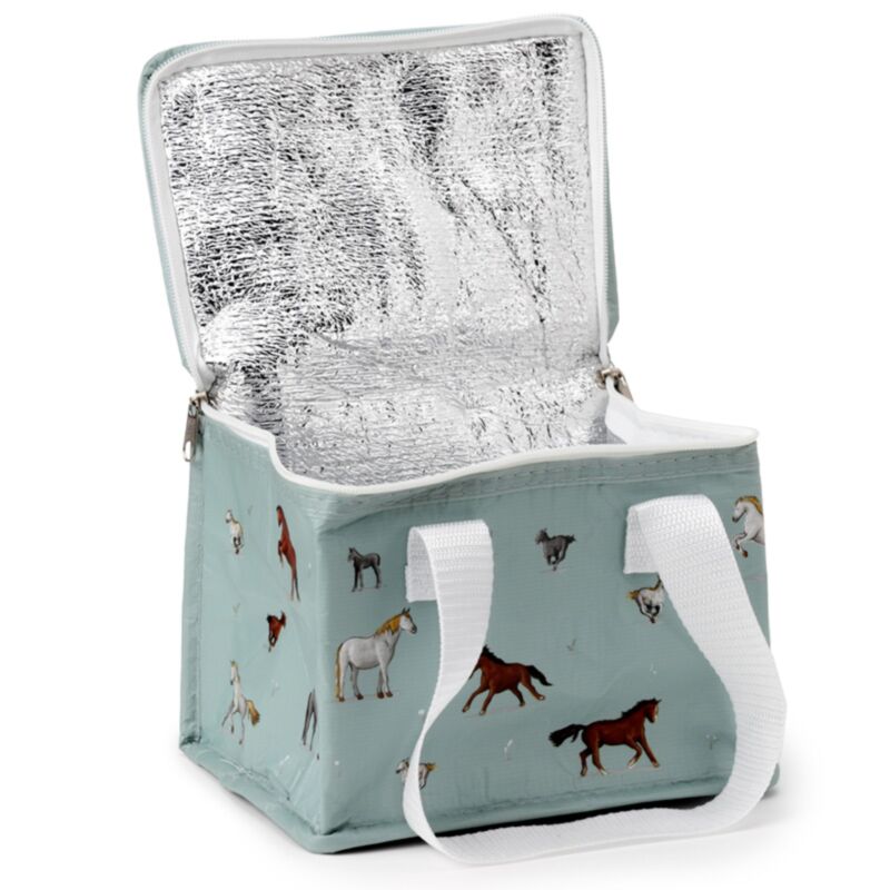 Sac à lunch sac isotherme durable en forme de chevaux de ferme en saule