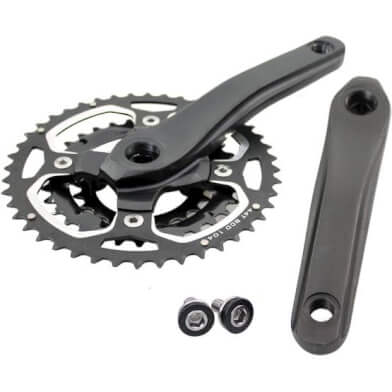 FM628 CRANKSET ALU CNC 44 32 22 -1 mm 170 mm Matt Black