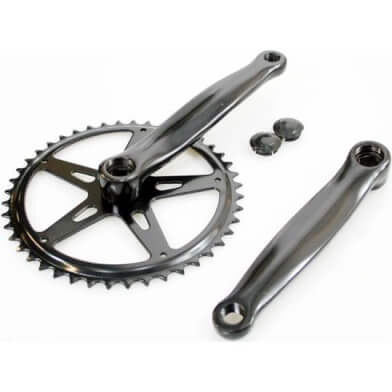 Crank set 44t 170 negro