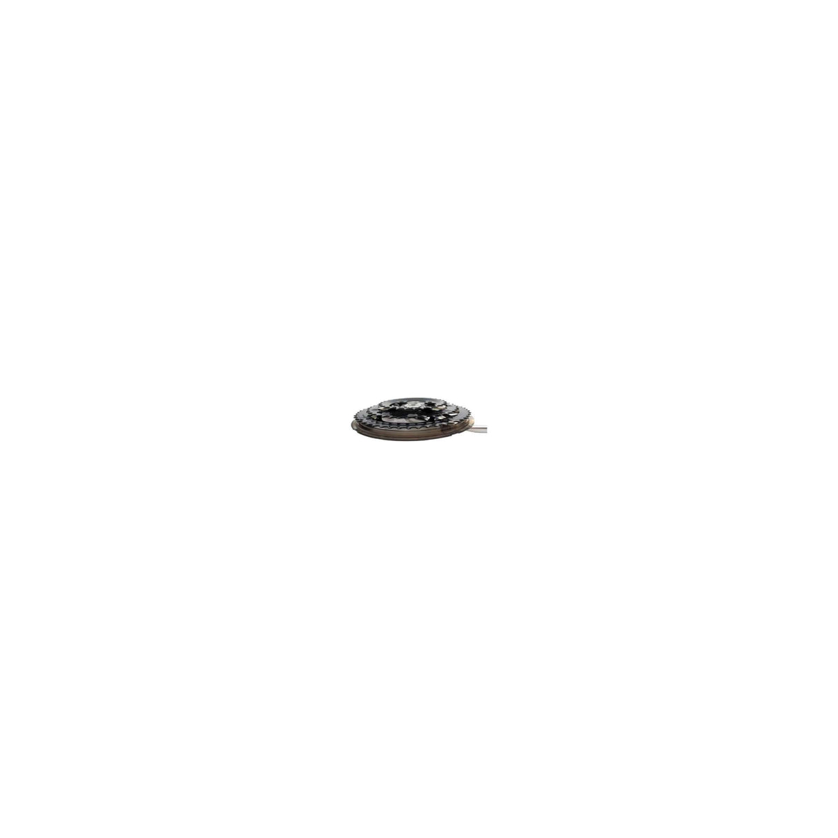 Crank Set 48 38 28 Silver