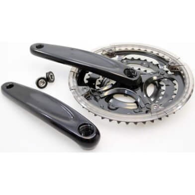 Crank Set 48 38 28t 8sp noir