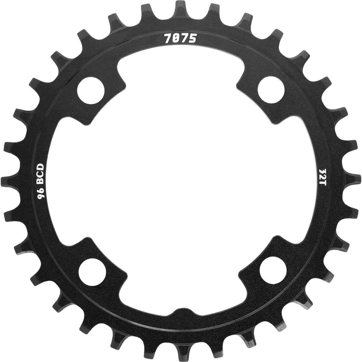 Sunrace Blad 32T 4-rarm 96 Czarna wąska szeroka alu