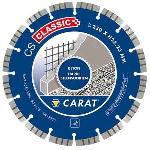 Lame de scie diamantée Carat ø115 cs béton classique