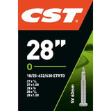 CST Inner Tube SV15 Race 28 pouces 18 25-622 SV 60 mm Extra long 071505