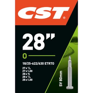 CST Inner Tube SV15 Race 28 pouces 18 25-622 SV 80 mm xxl long 071507