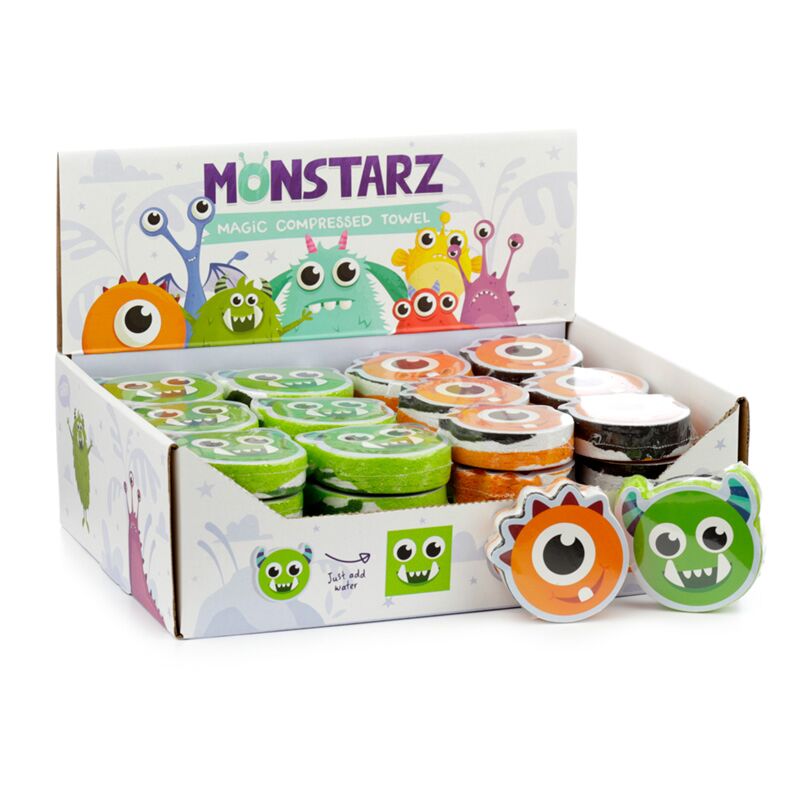 Serviette de voyage compacte Monsterz Monster en polyester