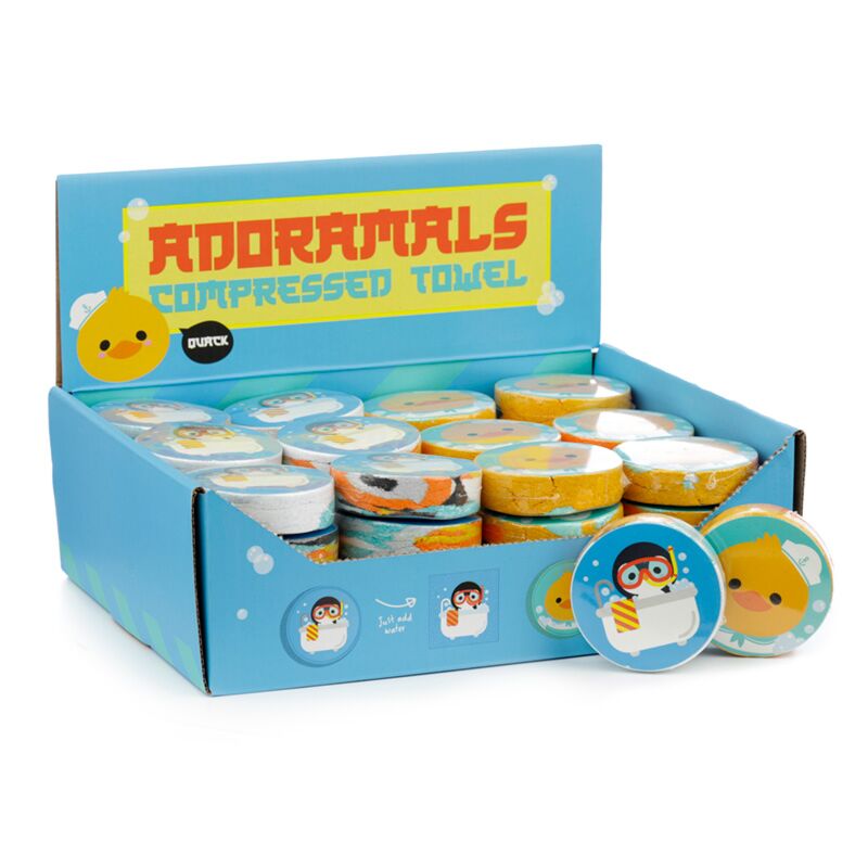 Serviette de voyage compacte Adoramals Bath Time