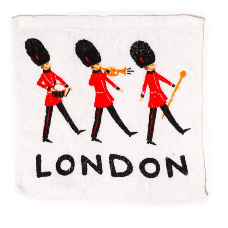 Serviette de voyage compacte souvenir de Londres