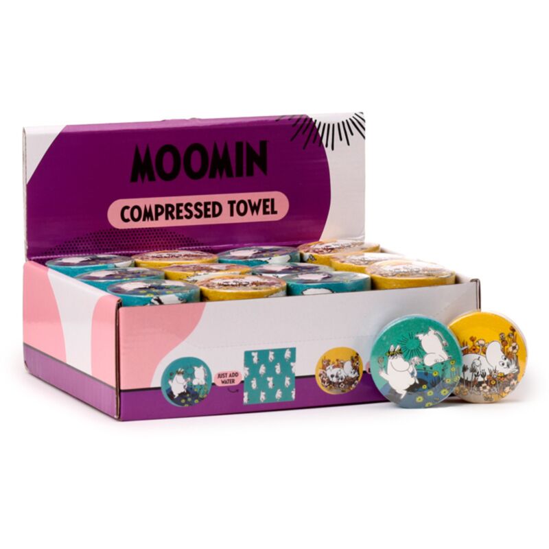 Serviette de voyage compacte Moomin