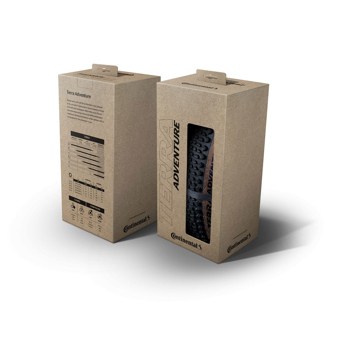 Pneu pliable Continental Terra Adventure 45-622 tr noir tr