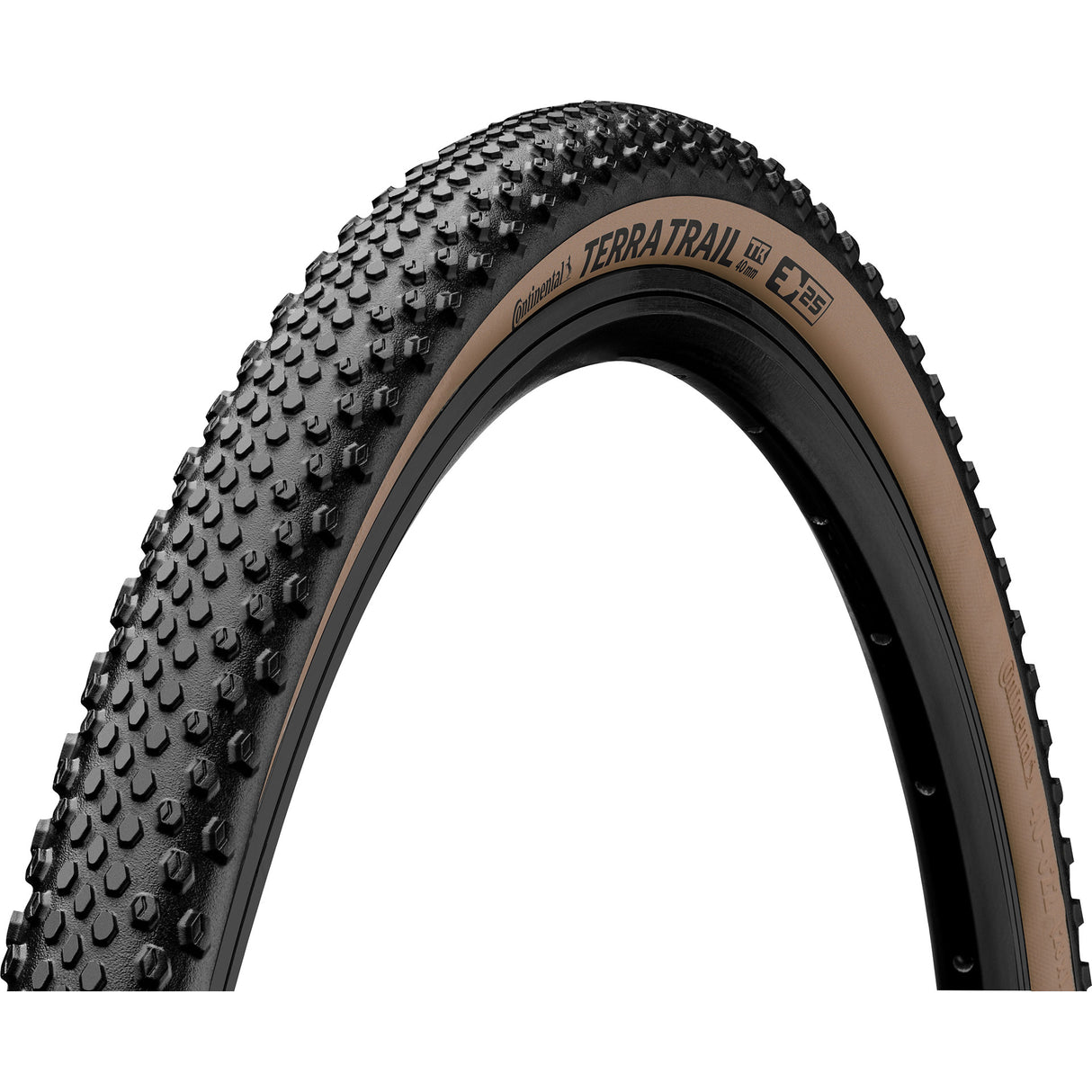 Pneu pliable Continental Terra Trial SH. 40-622 tr brun noir