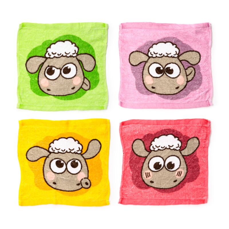Serviette de voyage compacte Shaun le mouton Kawaii