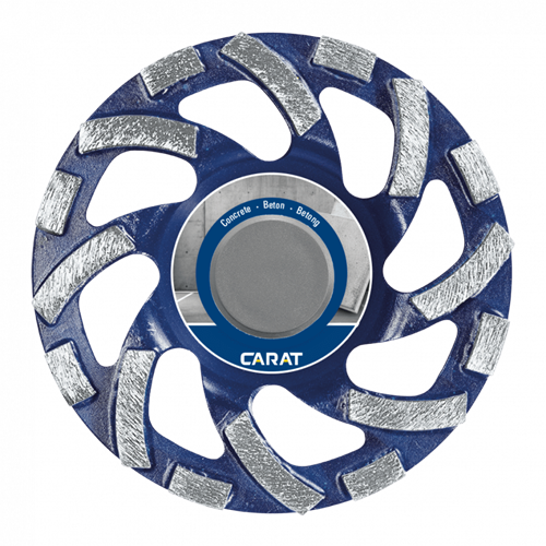 Tête de meulage Carat béton ø125x22,23 mm dusttec®, cubc classic - cubc1253c0 - cubc1253c0