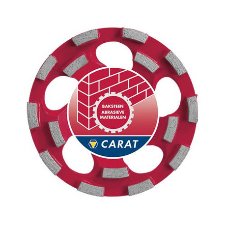 Carat tête de meulage carat dusttec ® ø125x22,23mm type brique premium - cubd1253a0