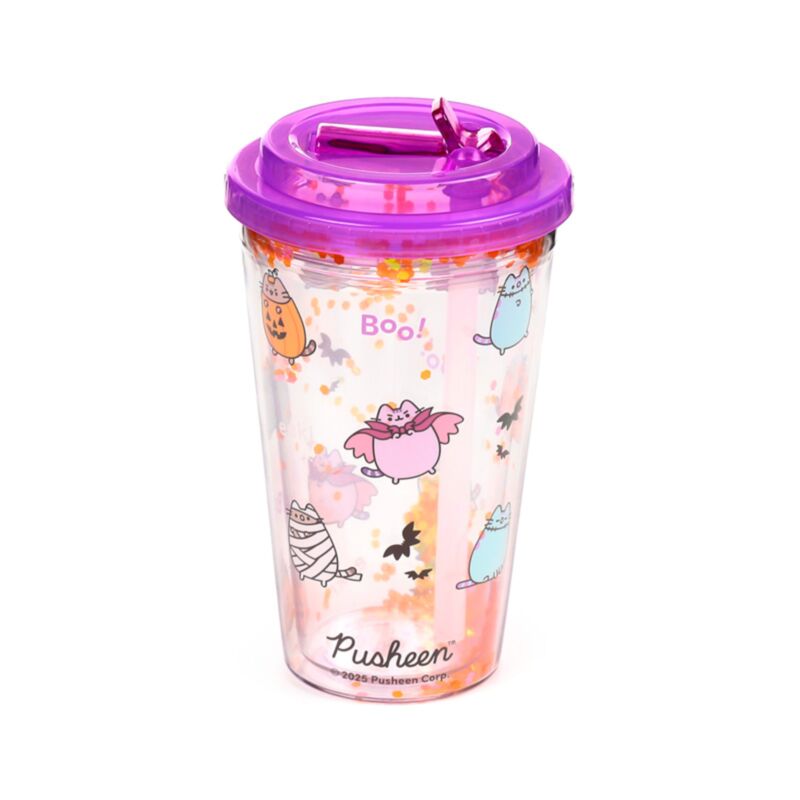 Pusheen le chat Halloween tasse à double paroi incassable et durable