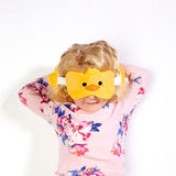 Masque de sommeil oreiller de voyage rond Relaxeazzz en peluche canard