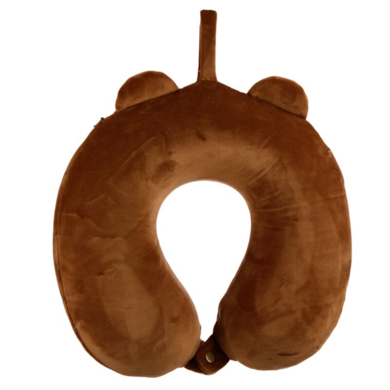 Oreiller cervical en mousse à mémoire de forme ours Relaxeazzz